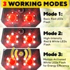 Upgraded Animal Deterrent 2 Pack - Solar Powered Design w/Motion