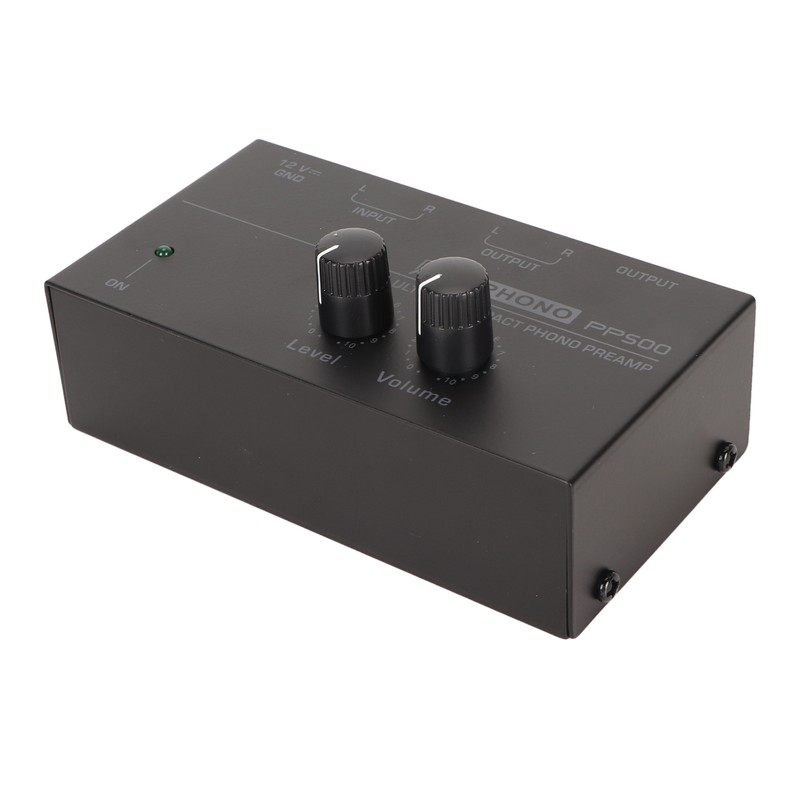 Phono Turntable Preamp Ultra Low Noise Independent Volume Control Phono