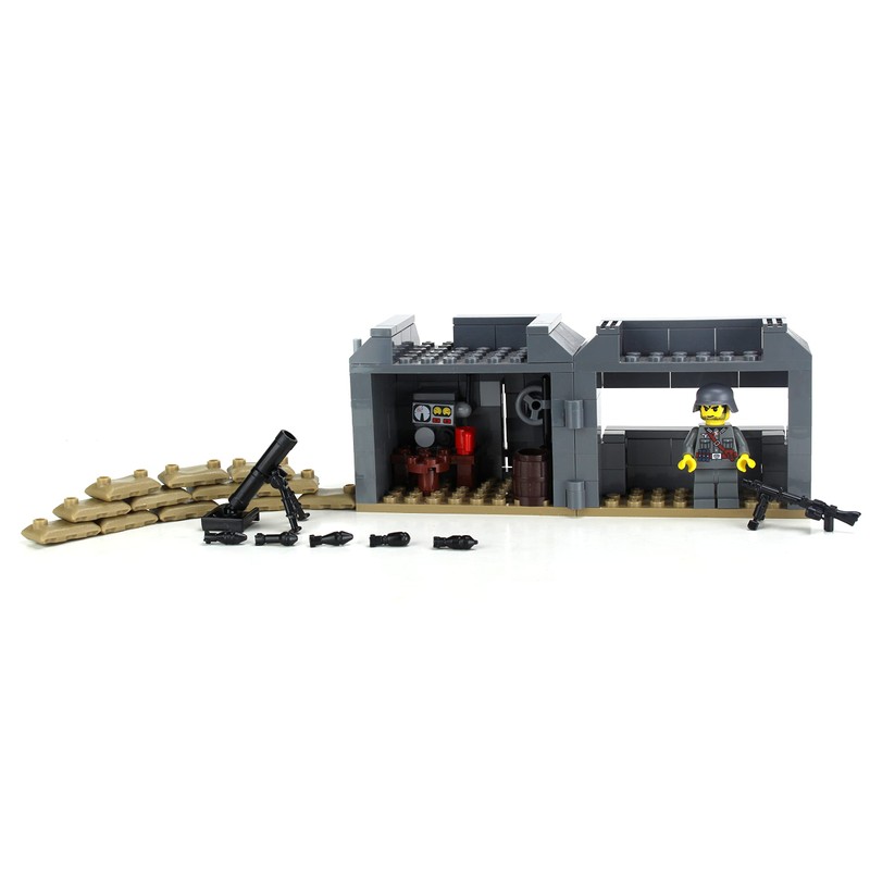 Battle Brick German WW2 Bunker Collectible Custom Set