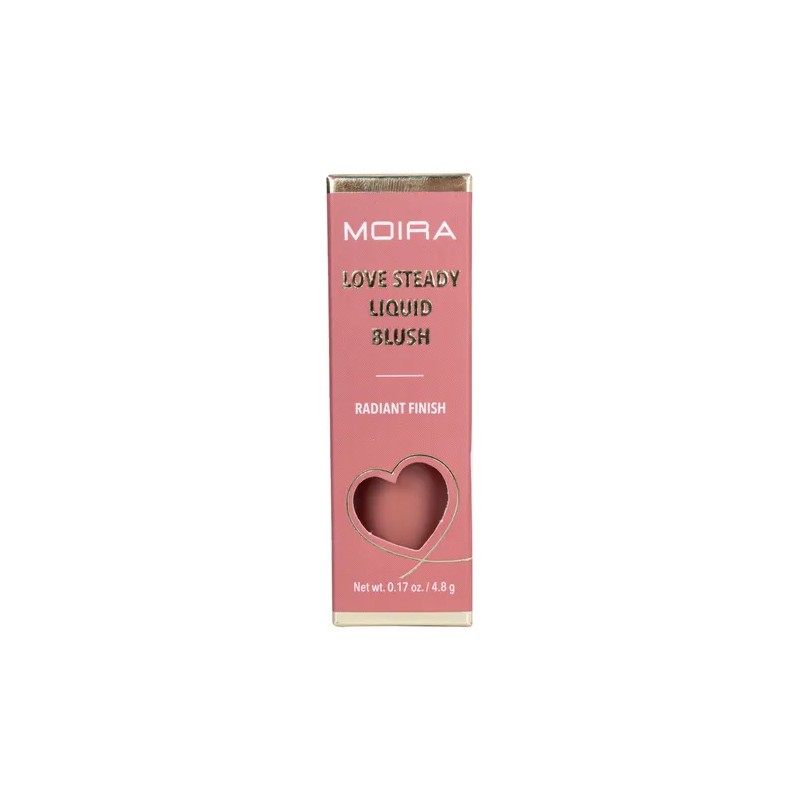 Rubor Lquido Matte Y Luminoso Love Steady Moira Cosmetics Tono