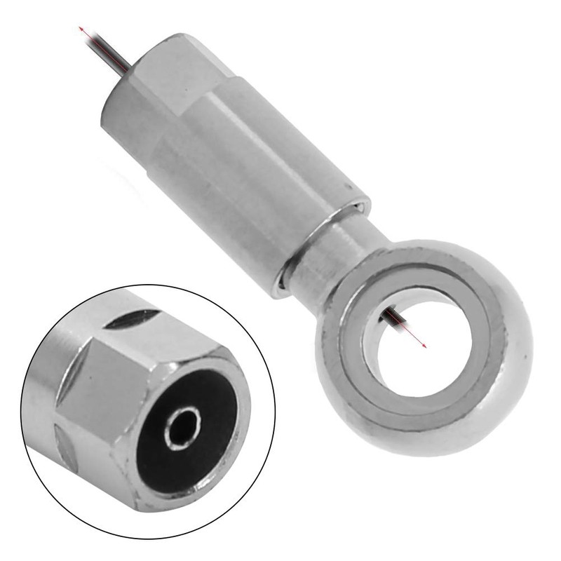 Bicycle Brake Hose Adapter Kit, Banjo Bolt, Olive Washers and