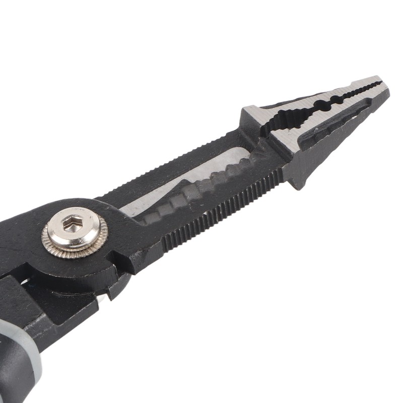 Black Yellow Electrician Wire Stripping Pliers Multifunctional Needle Nose Stripper