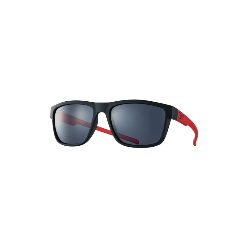 Dice FXG-02 BK/R Flex Glass Outdoor Sunglasses - Black Red