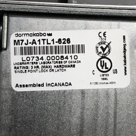 DORMAKABA M7J-A1TL1-626 MORTISE ELECTRONIC LOCK BODY ASSY HOTEL DOOR 511090