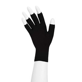 Juzo 15-20 mmHg Soft Seamless Glove, Left Black, XL
