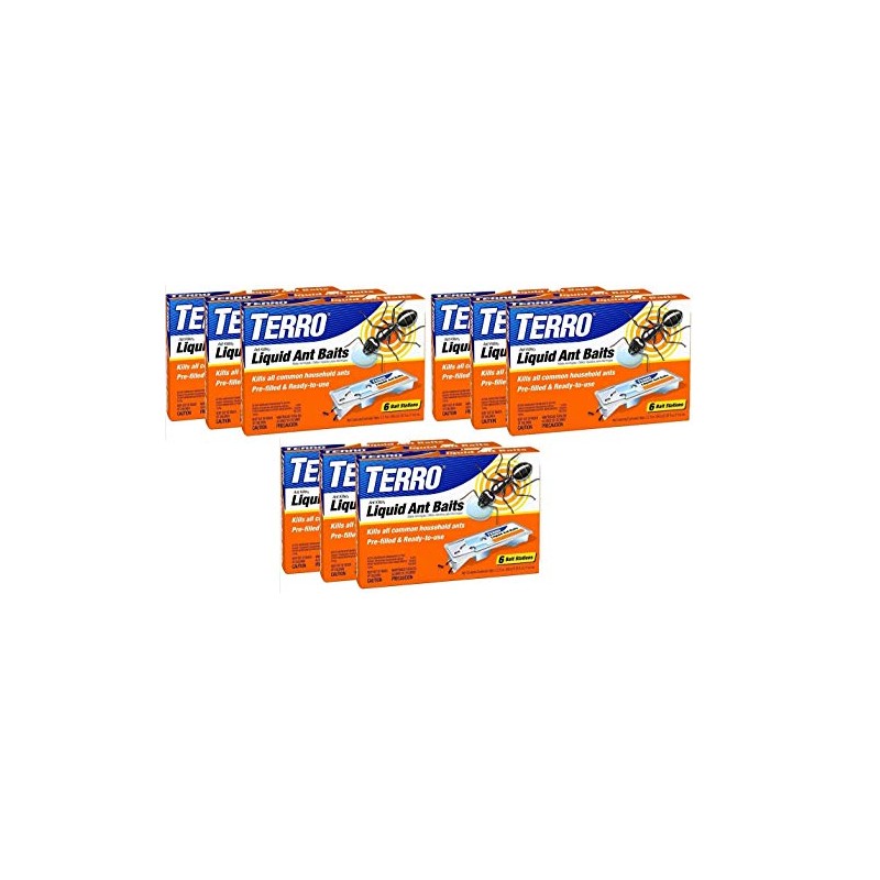 Terro PreFilled Liquid Ant Killer II Baits, 3-Packs of 6