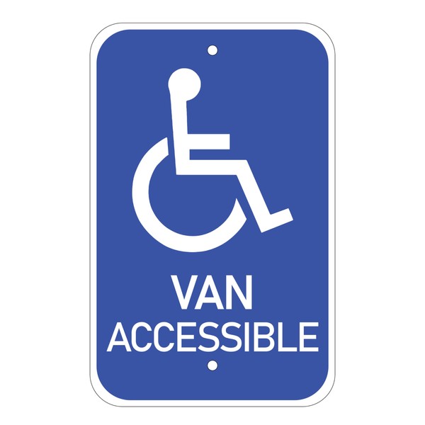 ADA CENTRAL SIGNS - Handicap Van Accessible Sign - ADA