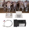 Farm Temperature Control Set 100‑240V Thermostat Type K Thermocouple Heatsink