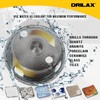Drilax 2-7/8 inch Diamond Hole Saw Drill Bit Ceramic, Porcelain