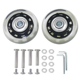 Diameter 2.0 inches (50 mm) Quiet Wheel Replacement Tire Kit, For Wheel Repair In Suitcases, Shopping Carts, Carrying Boxes, Etc