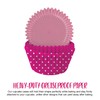 Anniversary House Candy Pink Polka Dot & Gingham Cupcake Cases