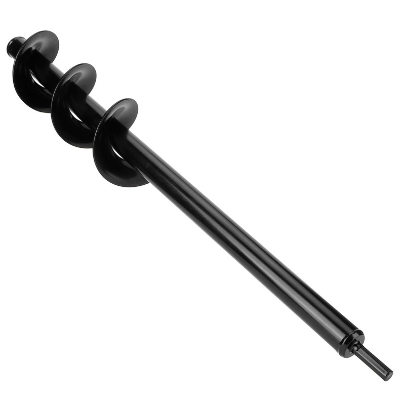Flower Planting Auger Iron Planter Digging Spiral Drill Bit Garden