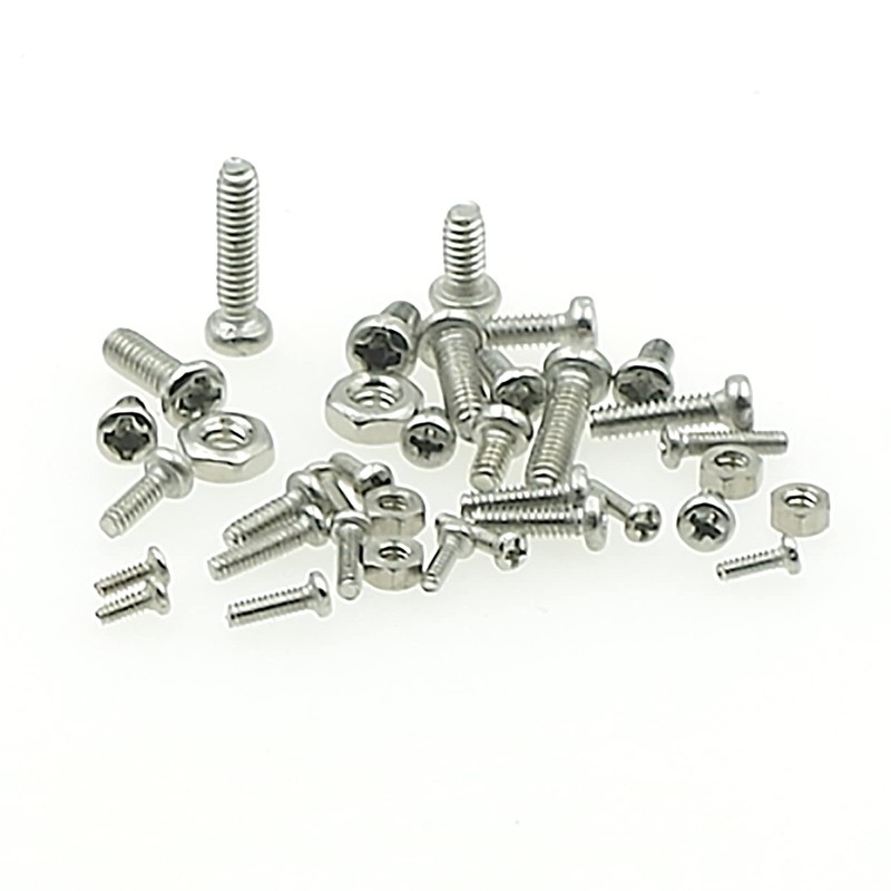 MCMASKE 850PCS M1 M1.2 M1.4 M1.6 M2 Metric Stainless Steel