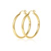 RANKEEF Chunky Gold Hoop Earrings for Women Lightweight 14k Real