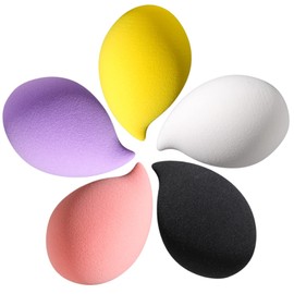 BS-MALL Makeup Sponge Set, Foundation Blending Beauty Sponge, Flawless for Liquid, Cream, and Powder, Multi-colored Makeup Sponges，5 Pcs