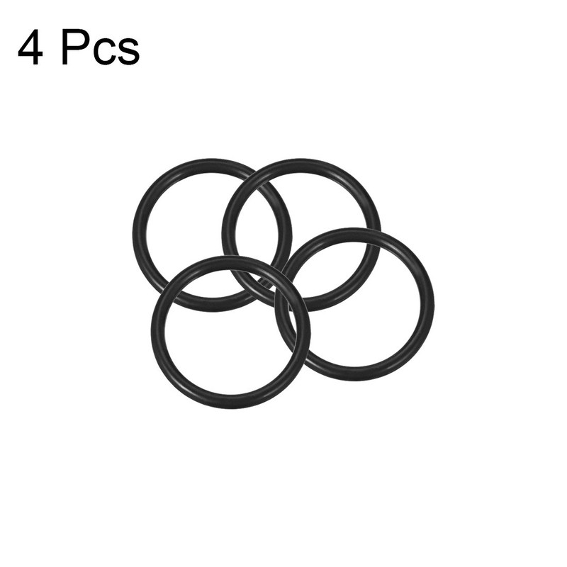 sourcing map Metric Nitrile Rubber O-Rings Seal Rubber 26 mm