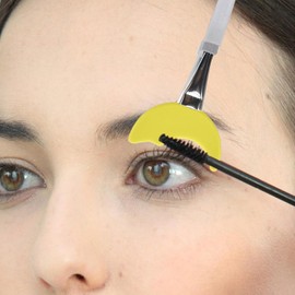 Herramienta de maquillaje Lash Guard, herramienta de ayuda para maquillaje Plantilla de ojos reutilizable Kit de plan