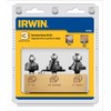 Irwin Tools 1901046 Marples Decorative Edge Router Bit Set (3