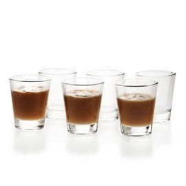 BCnmviku 1.5 oz Shot Glasses Sets with Heavy Base, Clear Shot Glass Miss Vetty Shot Glasses Round 1.5 oz - Specification: 6Pack
