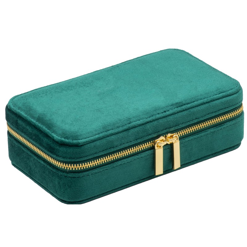 COWFEX Velvet Multiple Ring Box Jewelry Organizer Display Tray with