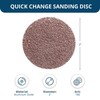 Benchmark Abrasives 2 Inch Sanding Discs Quick Change Aluminum Oxide