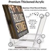 Honygebia Acrylic Vinyl Record Holder, Storing Collection of 40 Premium