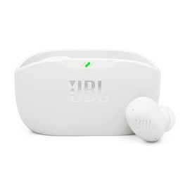 JBL WAVE BUDS 2 Fully Wireless Earbuds Bluetooth / Active Noise Canceling / Multipoint / IP54 Waterproof / Dustproof / App Compatible/USB Type-C / White / JBLWBUDS2WHT