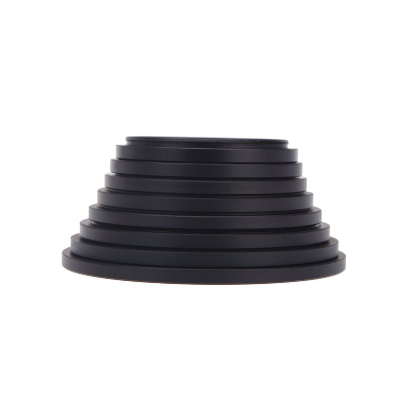 Snsowed 8pcs Step Up Ring Adapter 49-52-55-58-62-67-72-77-82mm 49mm 82mm Filter