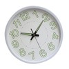 12 Inch Luminous Wall Clock Minimalist Round Quartz Clock for