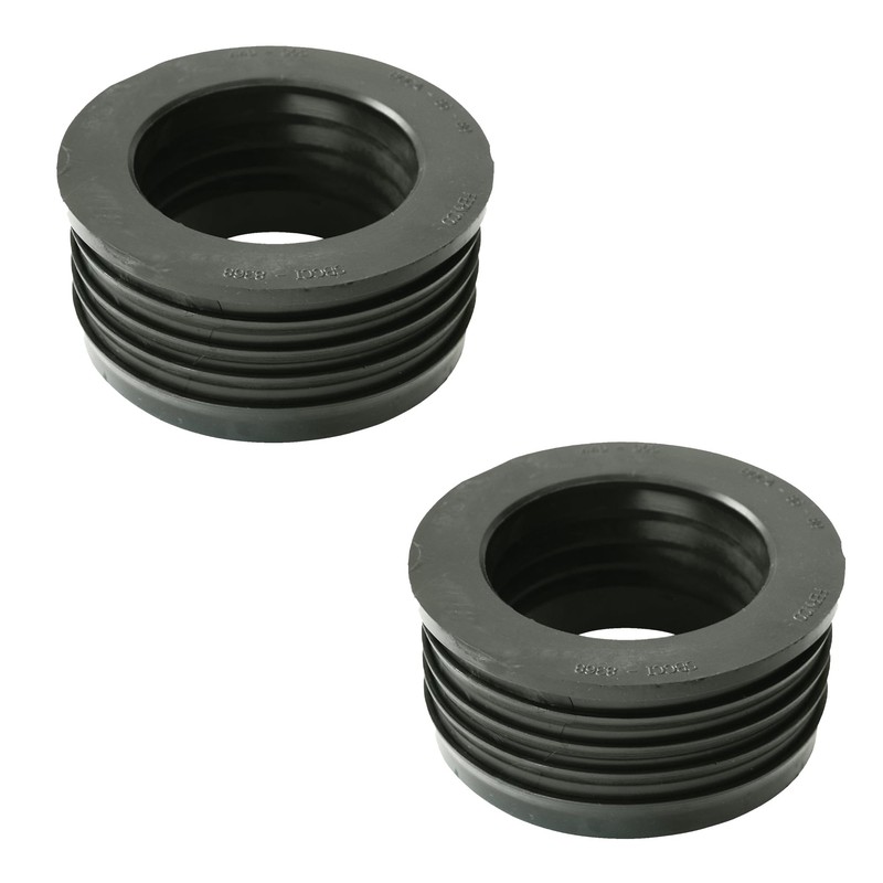 Fernco P44U-305 4-in. Service Weight Cast Iron Hub to 3-in.