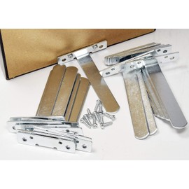 888 Corp Premium Quality EZ Easel Silver Pack of 25