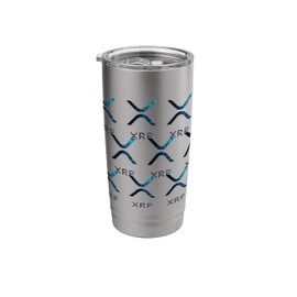 Funny XRP Crypto XRP Coin Ripple Cryptocurrency for Women Stainless Steel Insulated Tumbler