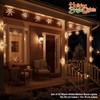 Holiday Bright Lights 20 Inch LED Meteor Burst Warm White