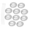 SHOWERORO Lint Catcher for Washing Machine 10 Stainless Steel Traps