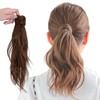 AQUADOLL wgt822RLB Layered Wave 5 Second Pony No Hairpin Needed