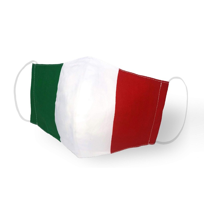 Kanguru Unisex Green Mask Adult, Multi-Coloured