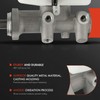 A-Premium Brake Master Cylinder with Reservoir and Sensor Compatible with