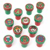 Baker Ross Christmas Self-Inking Stampers - Pack of 12, Christmas