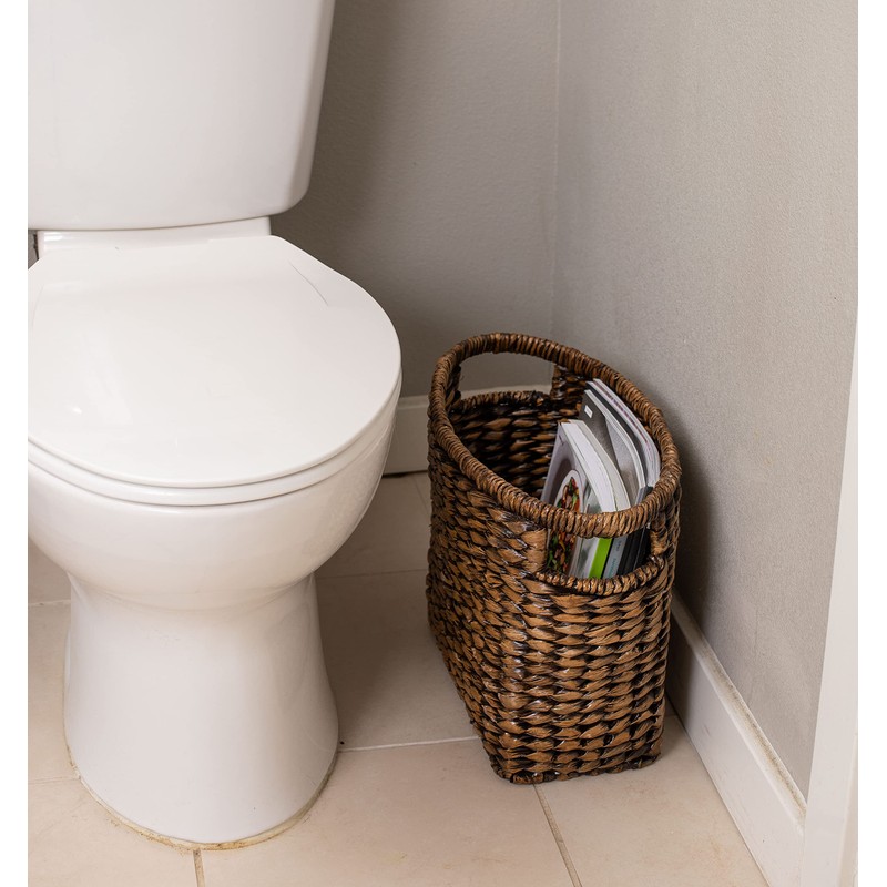 BirdRock Home Seagrass Magazine Basket