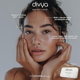 DIVYA l Gel Fijador Transparente con Cepillo, Acabado Natural y Efecto Laminado para Cejas, Fórmula Suave y Orgánica, 20g
