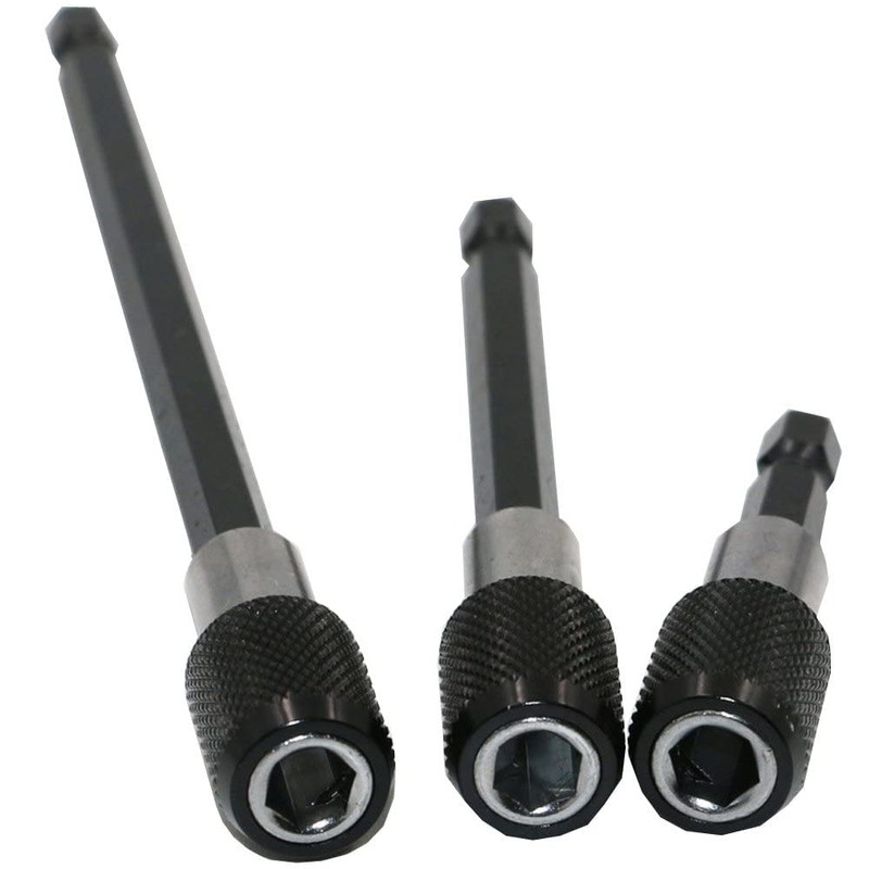 Bestgle Hex Shaft Extension Bit Shank Socket Extension Bar 2.4