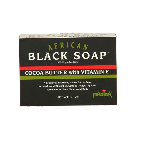 Cocoa Butter Black Soap
