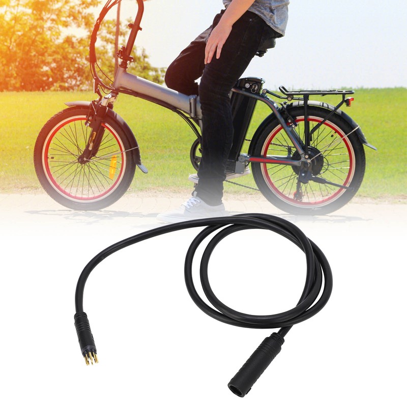 9 Pin Conversion Cable Professional Waterproof Electric Bike Motor Extension