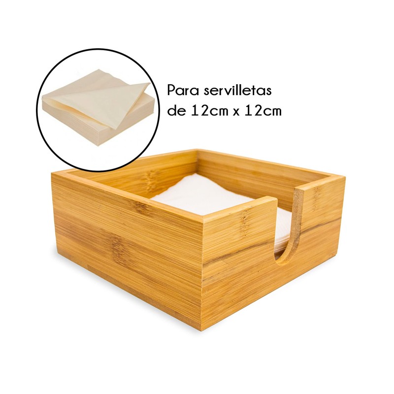 EcoGreen® - Duo de Servilleteros Cuadrado y Rectangular, 100% ecologico.
