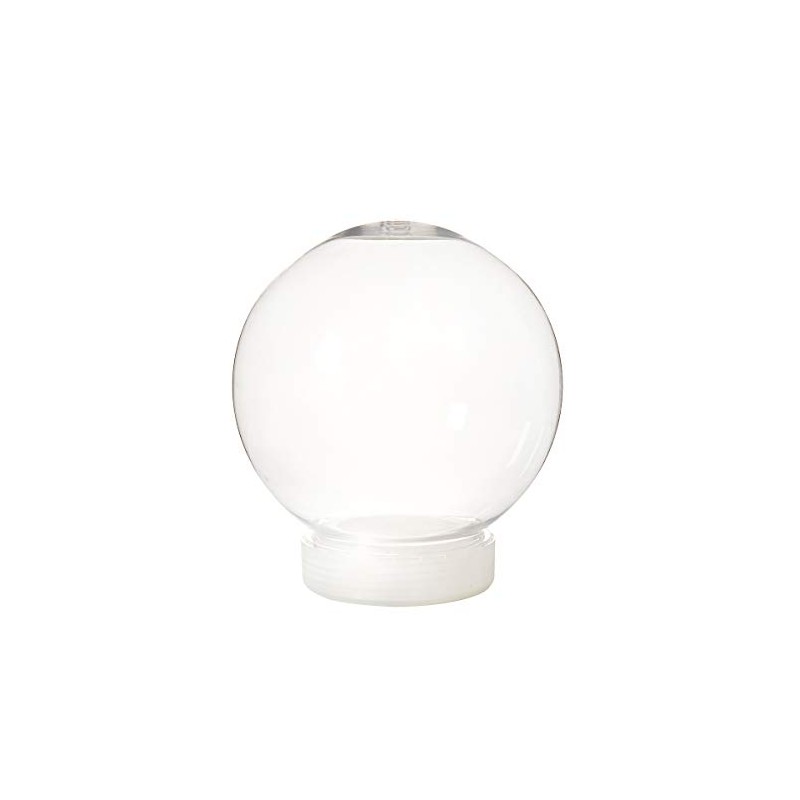 Darice Make, Plastic, 100mm Waterglobe Kit Clear