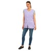 Ladies Gingham Buttons Through Design Piping Tabard Apron Overalls Front