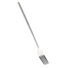 Telescopic Fork BBQ Stainless Steel Extendable Fork Extra Long Handle