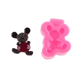 Angel Wings Cute Mouse Shape Silicone Mold Lovely Mice Resin Mold Soap Mold DIY Epoxy Resin Casting Molds