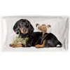 Mary Lake-Thompson Doxie with Birds Cotton Flour Sack Dish Towel