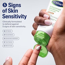 CETAPHIL Advanced Relief Cream with Shea Butter, 6 oz, For Continuously Dry, Sensitive Skin, 48 Hour Hydration, All Skin Tones & Types, Hypoallergenic, Fragrance Free, Dermatologist Recommended